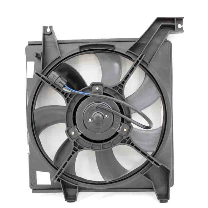 2001-2005 Hyundai Elantra Engine Cooling Fan Assembly Includes Motor/Blade/Shroud - HY3115105-Partify-Painted-Replacement-Body-Parts
