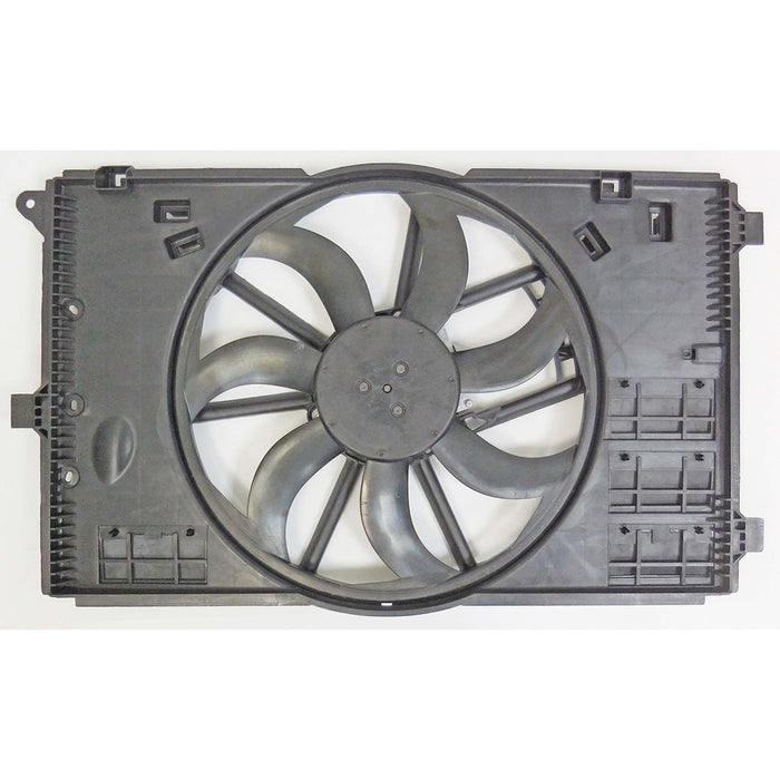 2001-2006 Hyundai Santa Fe Engine Cooling Fan Assembly Motor/Blade/Shroud 2.4L L4/2.7L V6 - HY3115118-Partify-Painted-Replacement-Body-Parts