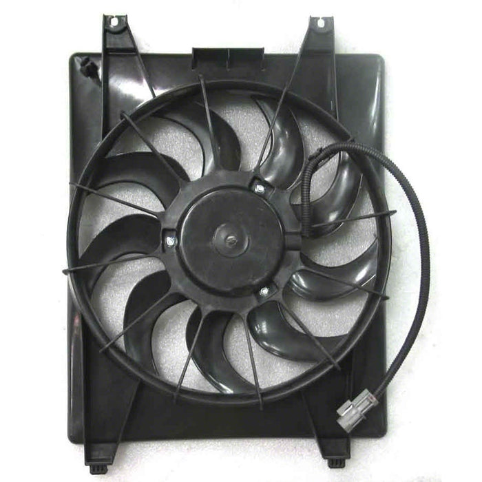 2007-2012 Hyundai Veracruz Engine Cooling Fan Assembly Left Side - HY3115123-Partify-Painted-Replacement-Body-Parts