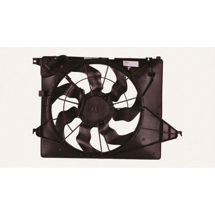 2010-2015 Hyundai Santa Fe/Kia Sorento Engine Cooling Fan Assembly 2.4L L4/3.5L V6 - HY3115130-Partify-Painted-Replacement-Body-Parts
