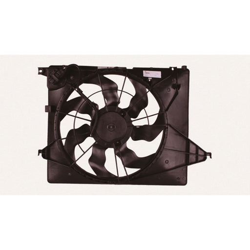 2010-2015 Hyundai Santa Fe/Kia Sorento Engine Cooling Fan Assembly 2.4L L4/3.5L V6 - HY3115130-Partify-Painted-Replacement-Body-Parts