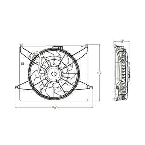 Engine Cooling Fan Assembly image