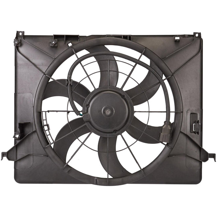 2009-2014 Hyundai Equus/Genesis Engine Cooling Fan Assembly 4.6L V8/5L V8 Sedan - HY3115135-Partify-Painted-Replacement-Body-Parts