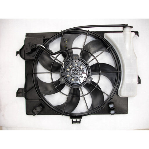 2012-2013 Hyundai Accent/Veloster Engine Cooling Fan Assembly - HY3115136-Partify-Painted-Replacement-Body-Parts