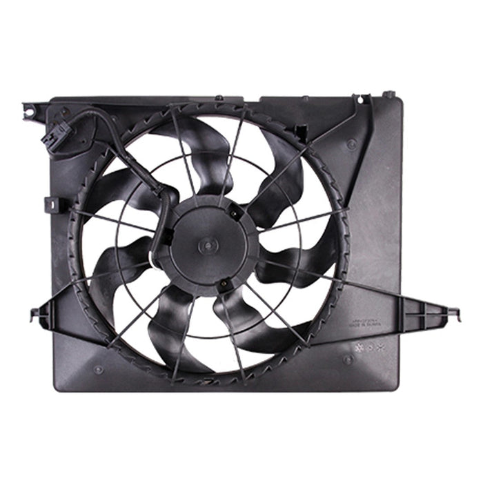 2013-2018 Hyundai Santa Fe Sport Engine Cooling Fan Assembly 2.4L L4 - HY3115142-Partify-Painted-Replacement-Body-Parts
