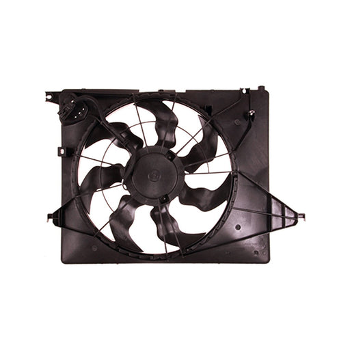 2013-2019 Hyundai Santa Fe/Fe XL GLS/Limited/Limited Ultimate/Kia Sorento Engine Cooling Fan Assembly 7 Seat 3.3L V6 - HY3115143-Partify-Painted-Replacement-Body-Parts