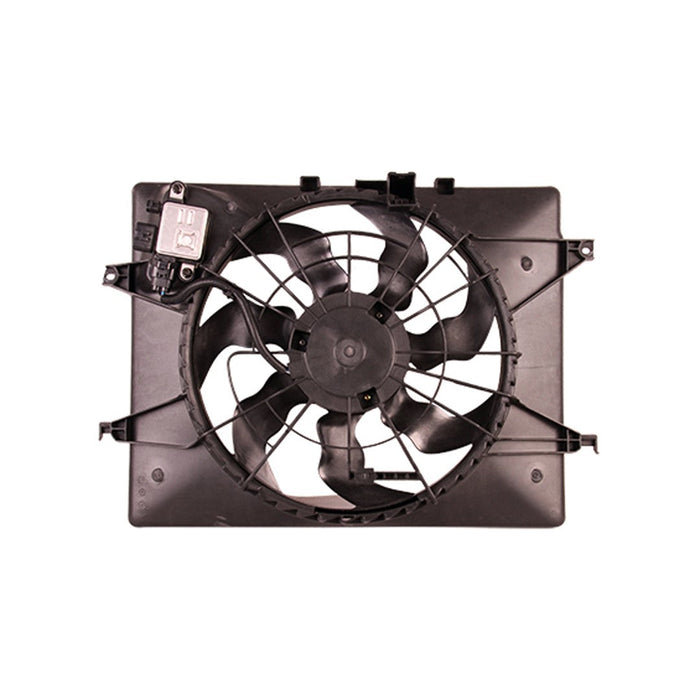 2014-2015 Hyundai Sonata GLS/Limited/SE/Kia Optima EX/EX Luxury/LX/SX Engine Cooling Fan Assembly 2.4L L4 - HY3115150-Partify-Painted-Replacement-Body-Parts
