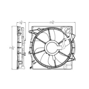 Engine Cooling Fan Assembly image