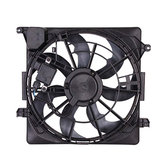 2016-2018 Hyundai Tucson Engine Cooling Fan Assembly Assembly 1.6L L4 - HY3115154-Partify-Painted-Replacement-Body-Parts