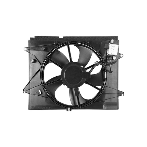 2018-2019 Hyundai Sonata Engine Cooling Fan Assembly Single Fan Assembly 2.4L L4 - HY3115160-Partify-Painted-Replacement-Body-Parts