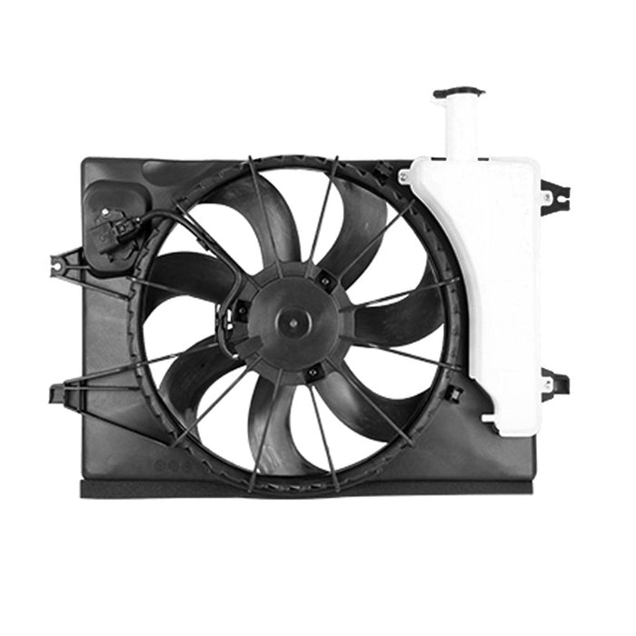 2018-2021 Hyundai Kona Engine Cooling Fan Assembly 2L L4 - HY3115162-Partify-Painted-Replacement-Body-Parts
