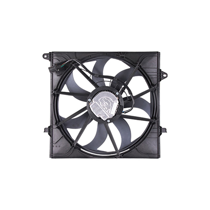 2019-2020 Hyundai Santa Fe Engine Cooling Fan Assembly 2L L4 Turbocharged - HY3115163-Partify-Painted-Replacement-Body-Parts