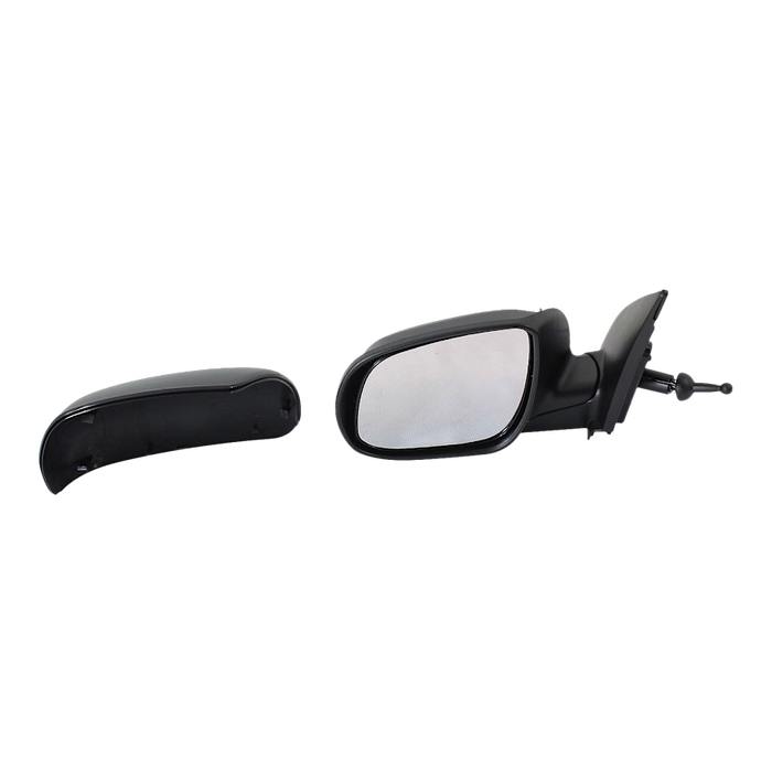 2010-2011 Hyundai Accent Driver Side Door Mirror Manual Assembly - HY1320173-Partify-Painted-Replacement-Body-Parts