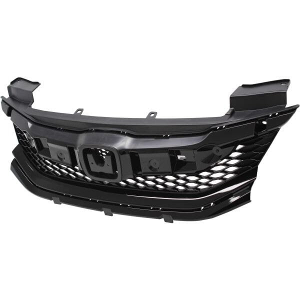 2016-2017 Honda Accord Coupe Grille Black - HO1200230-Partify-Painted-Replacement-Body-Parts