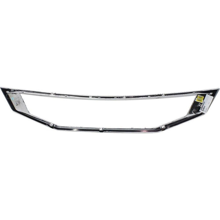 2008-2010 Honda Accord Coupe Grille Frame Chrome - HO1210123-Partify-Painted-Replacement-Body-Parts