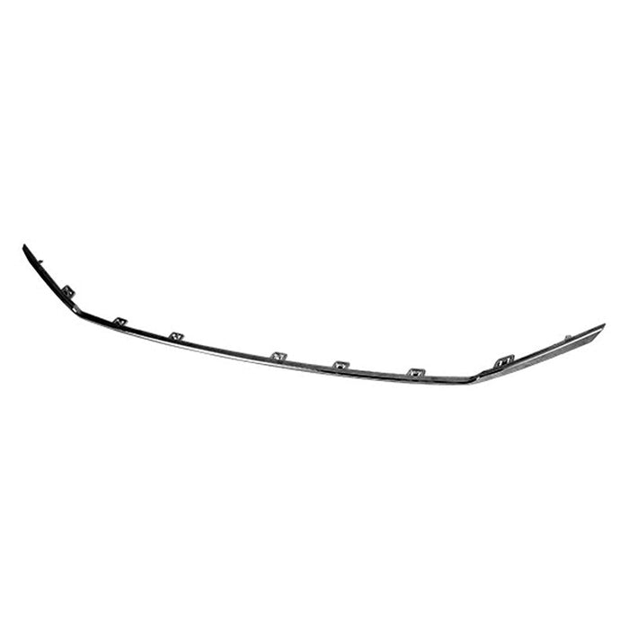 2016-2017 Honda Accord Front Upper Grille Molding - HO1217109-Partify-Painted-Replacement-Body-Parts