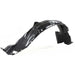 1990-1993 Honda Accord Sedan Passenger Side Fender Liner - HO1249101-Partify-Painted-Replacement-Body-Parts