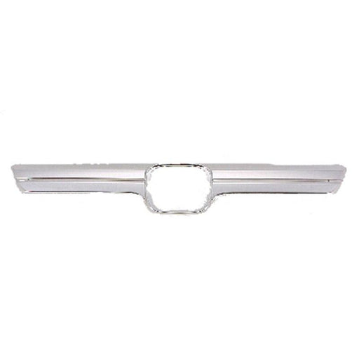 2007-2009 Honda CRV Center Upper Grille Molding With Emblem Hole For Japan Built Ex And Ex-L Models - HO1210124-Partify-Painted-Replacement-Body-Parts