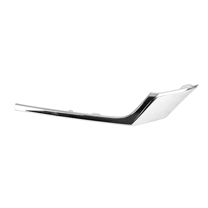 2010-2011 Honda CRV Passenger Side Upper Grille Molding On Upper Grille - HO1213114-Partify-Painted-Replacement-Body-Parts