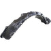2012 Honda Civic Coupe Passenger Side Fender Liner Ex/Ex-Navi - HO1249143-Partify-Painted-Replacement-Body-Parts