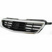 1996-1998 Honda Civic Sedan Grille With Chrome Moulding - HO1200124-Partify-Painted-Replacement-Body-Parts