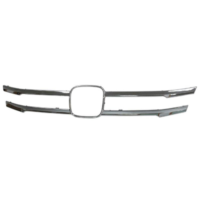2011-2013 Honda Odyssey Center Grille Molding - HO1210138-Partify-Painted-Replacement-Body-Parts