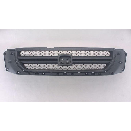 2003-2005 Honda Pilot Grille Silver/Gray Ex Model - HO1200171-Partify-Painted-Replacement-Body-Parts