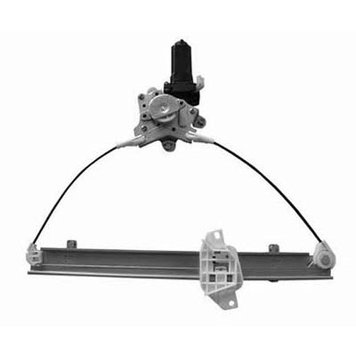 1996-1999 Hyundai Accent Hatchback Driver Side Front Power Window Regulator W Motor - HY1350103-Partify-Painted-Replacement-Body-Parts