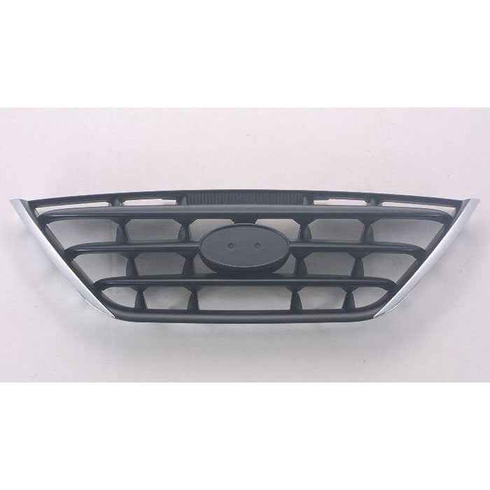 2004-2006 Hyundai Elantra Grille Chrome Black - HY1200140-Partify-Painted-Replacement-Body-Parts