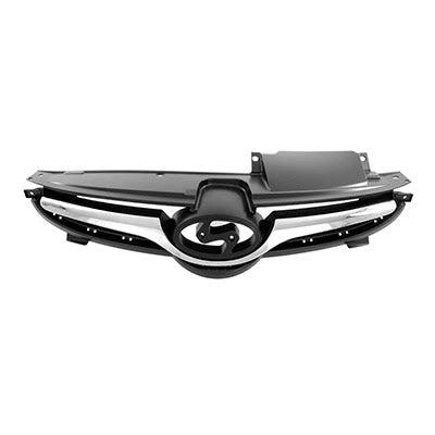 2014-2015 Hyundai Elantra Sedan Grille With Dark Chrome & Sports package for Korean Built Models - HY1200172-Partify-Painted-Replacement-Body-Parts