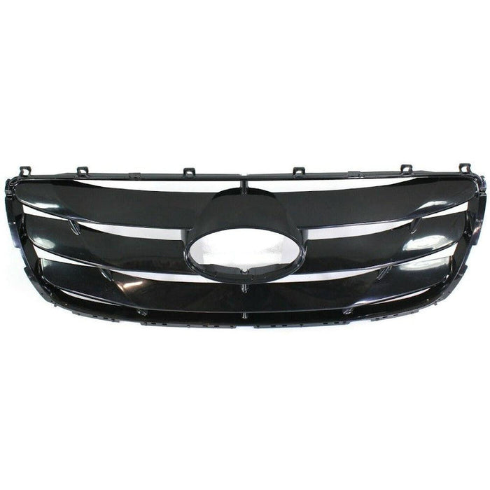 2010-2012 Hyundai Santa Fe Grille Black - HY1200155-Partify-Painted-Replacement-Body-Parts