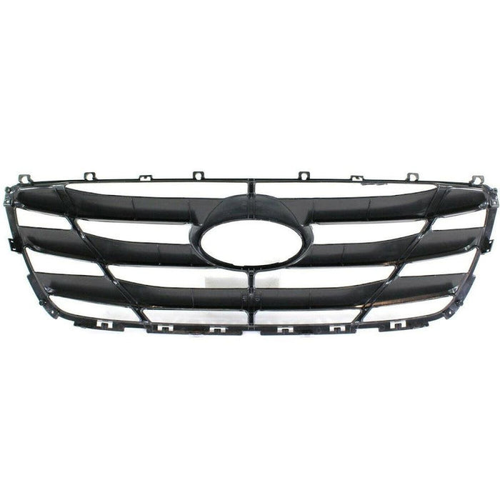 2010-2012 Hyundai Santa Fe Grille Black - HY1200155-Partify-Painted-Replacement-Body-Parts