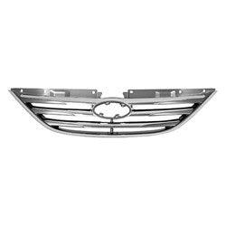 2014 Hyundai Sonata Grille Chrome - HY1200187-Partify-Painted-Replacement-Body-Parts