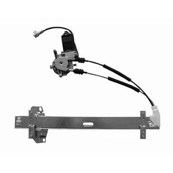 1995-1997 Hyundai Sonata Passenger Side Front Power Window Regulator With Motor - HY1351116-Partify-Painted-Replacement-Body-Parts