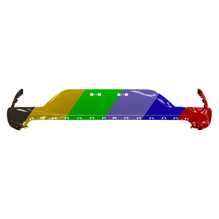 2020-2022 Hyundai Venue Rear Lower Bumper - HY1115124-Partify-Painted-Replacement-Body-Parts