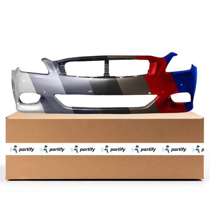 2008-2013 Infiniti G37/Q60 Coupe/Convertible Front Bumper - IN1000237-Partify-Painted-Replacement-Body-Parts