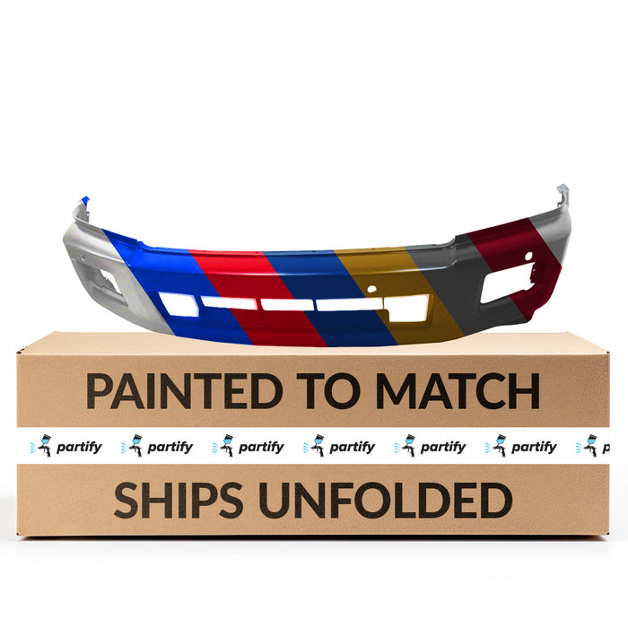 2004-2010 INFINITI QX56 Front Bumper W/Distance Sensors - IN1000238-Partify-Painted-Replacement-Body-Parts