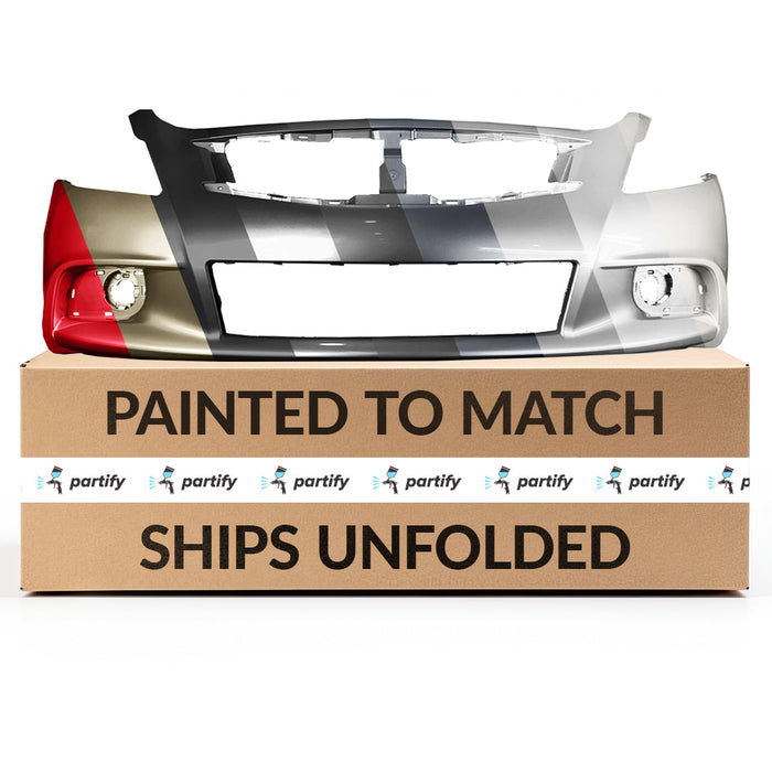 2010-2013 Infiniti G37/G25 Sedan Sport Front Bumper - IN1000247-Partify-Painted-Replacement-Body-Parts