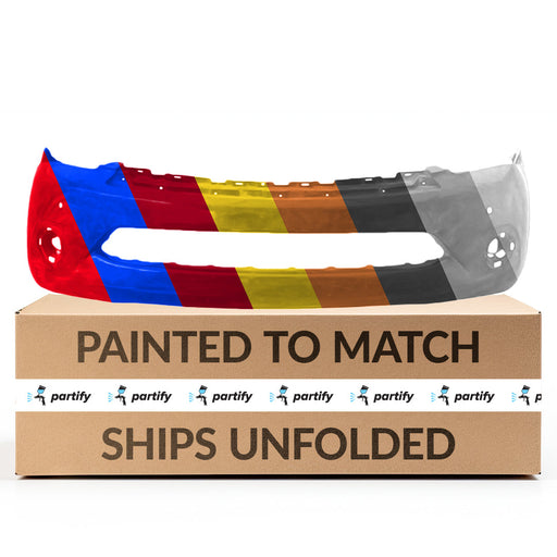 2011-2012 INFINITI QX56 CAPA Certified Front Bumper W/O Premium Pkg W/O Headlamp Washers W/Parking Sensors - IN1000248C-Partify-Painted-Replacement-Body-Parts