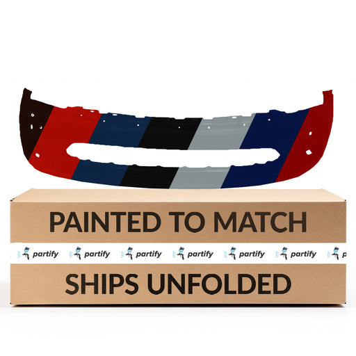 2011-2012 INFINITI QX56 CAPA Certified Front Bumper W/Premium Pkg W/Headlamp Washers W/Parking Sensors - IN1000253C-Partify-Painted-Replacement-Body-Parts