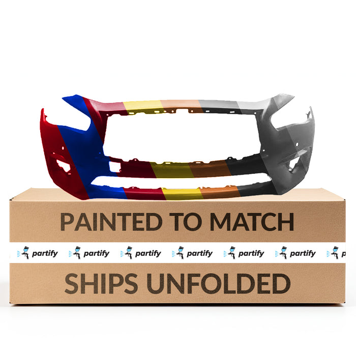 Infiniti Q50 Front Bumper Non Sport & With Sensor Holes - IN1000285