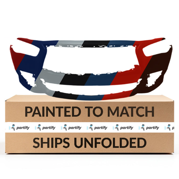 2016-2020 INFINITI QX60 CAPA Certified Front Bumper W/Object Sensors AWD - IN1000287C-Partify-Painted-Replacement-Body-Parts