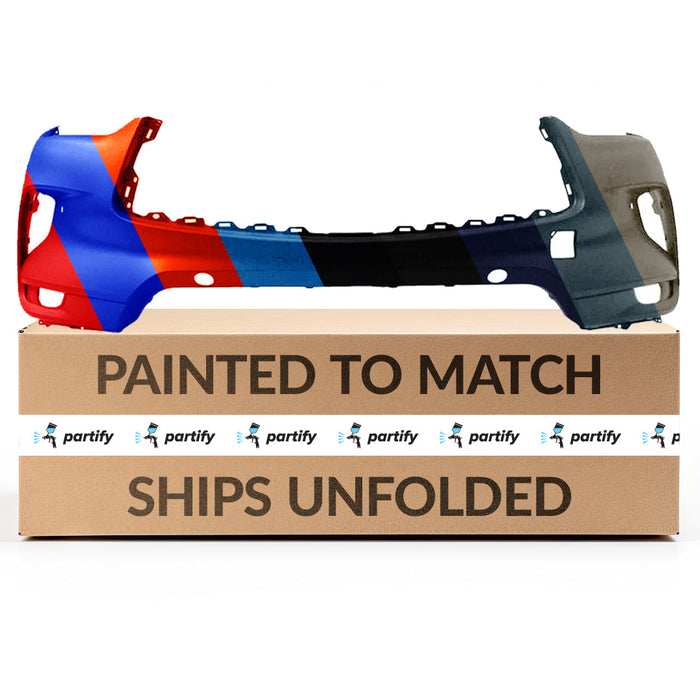 2019-2021 Infiniti QX50 Front Bumper With Sensor Holes - IN1000289-Partify-Painted-Replacement-Body-Parts