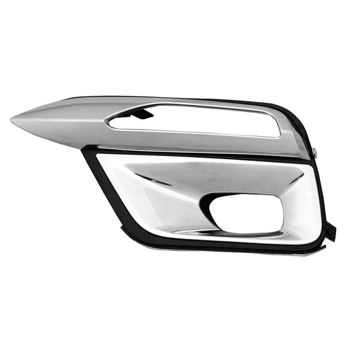 2015-2017 INFINITI QX80 Front Driver Side Bumper Insert Fog Lamp Bezel W/O Collision Warning - IN1038107-Partify-Painted-Replacement-Body-Parts