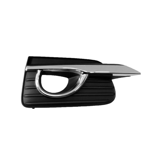 2014-2017 INFINITI Q50 Base/Premium Front Passenger Side Bumper Insert Fog Lamp Bezel - IN1039105-Partify-Painted-Replacement-Body-Parts