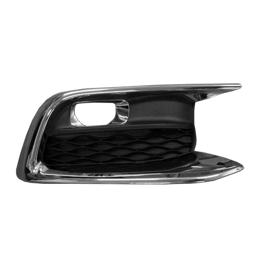 2016-2020 INFINITI QX60 Front Passenger Side Bumper Insert Fog Lamp Bezel From 7-16 Chrome - IN1039112-Partify-Painted-Replacement-Body-Parts