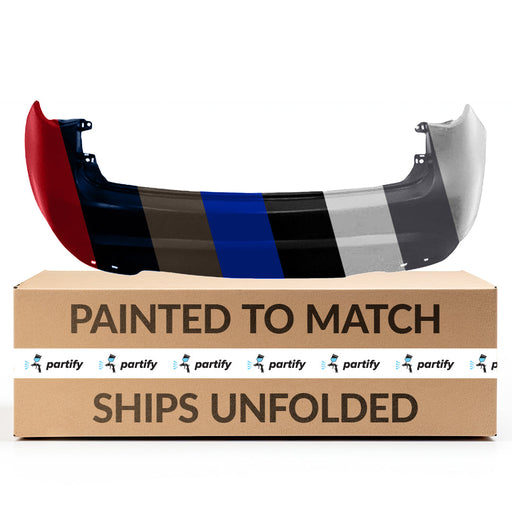 2009-2017 Infiniti FX35/FX50 Rear Bumper Without Sensor Holes - IN1100134-Partify-Painted-Replacement-Body-Parts