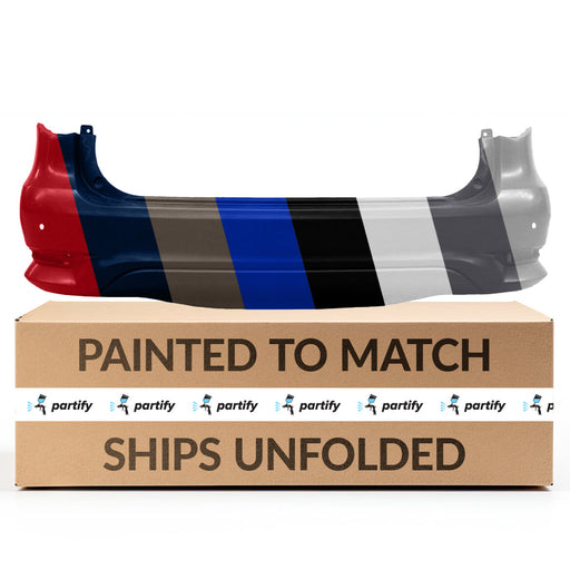 2016-2017 Infiniti QX60 Rear Bumper With Sensor Holes - IN1100165-Partify-Painted-Replacement-Body-Parts