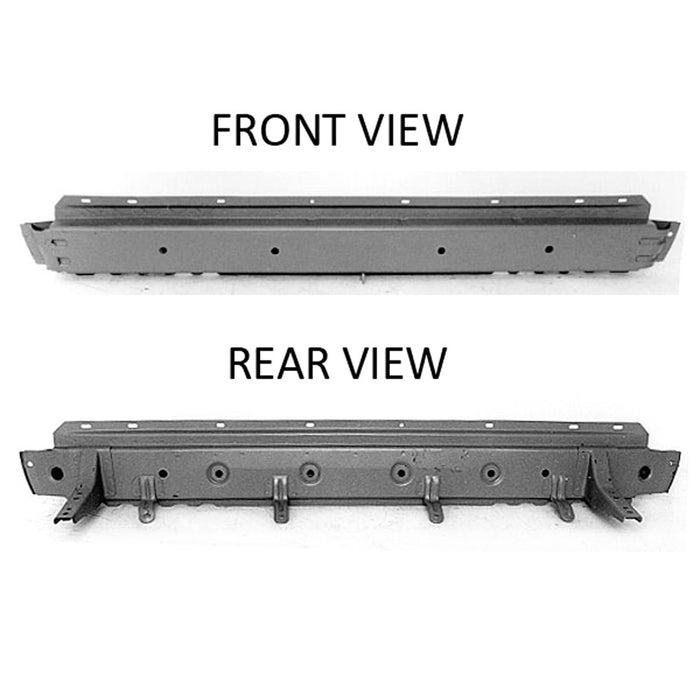 1991-1996 INFINITI G20 Rear Bumper Reinforcement - IN1106102-Partify-Painted-Replacement-Body-Parts