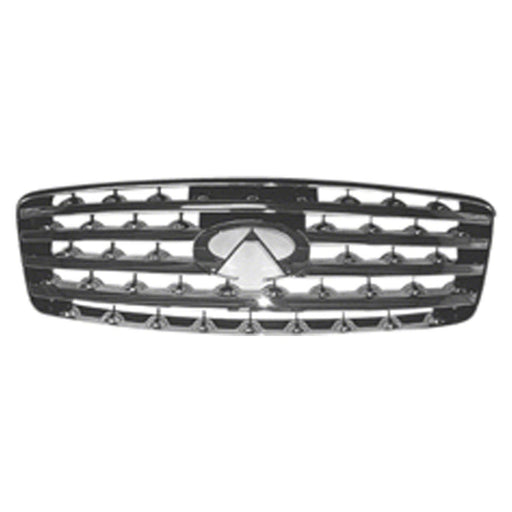 2003-2005 INFINITI FX35/FX45 Grille W/O Sport Package Assembly - IN1200109-Partify-Painted-Replacement-Body-Parts
